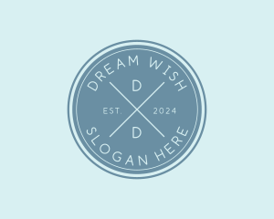 Minimalist Generic Hipster logo design