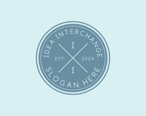 Minimalist Generic Hipster logo design