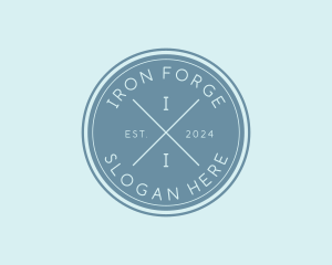 Minimalist Generic Hipster logo design