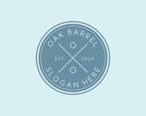 Minimalist Generic Hipster logo design