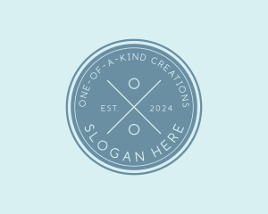 Minimalist Generic Hipster logo design