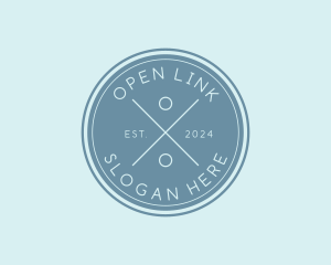 Minimalist Generic Hipster logo design