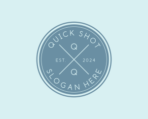 Minimalist Generic Hipster logo design