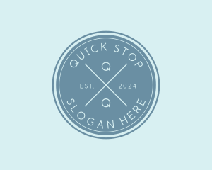 Minimalist Generic Hipster logo design