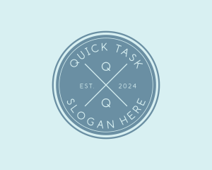 Minimalist Generic Hipster logo design