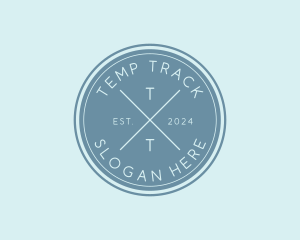 Minimalist Generic Hipster logo design