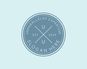 Minimalist Generic Hipster logo design