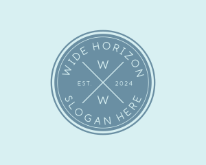 Minimalist Generic Hipster logo design