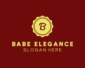 Elegant Stamp Badge logo design