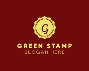 Elegant Stamp Badge logo design