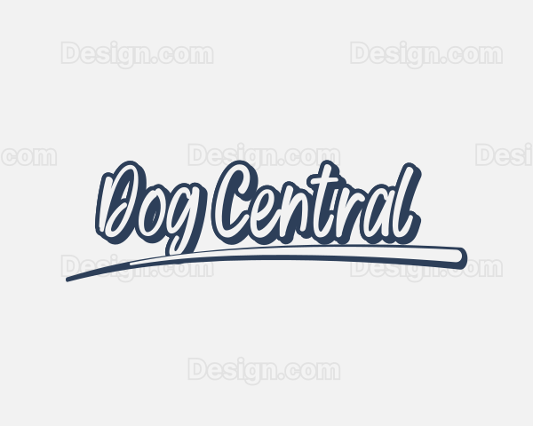 Casual Generic Stroke Logo