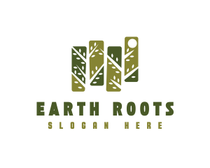 Tree Nature Eco logo design