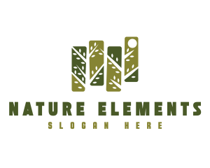 Tree Nature Eco logo design