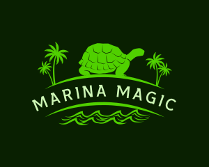 Turtle Nature Island logo design