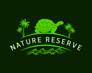 Turtle Nature Island logo design