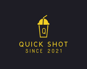 Slushy Drinking Cup  logo design