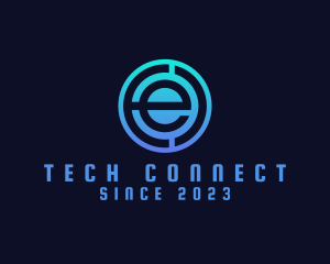 Digital Letter E Company logo