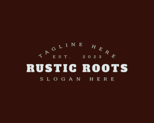 Rustic Steakhouse Business logo design