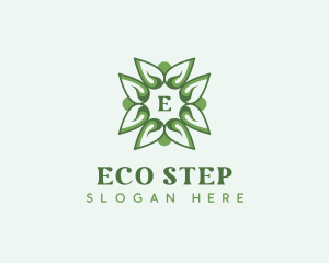 Environmental Eco Garden logo design