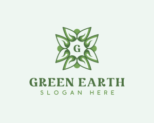 Environmental Eco Garden logo design