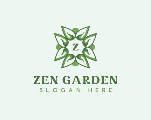 Environmental Eco Garden logo design