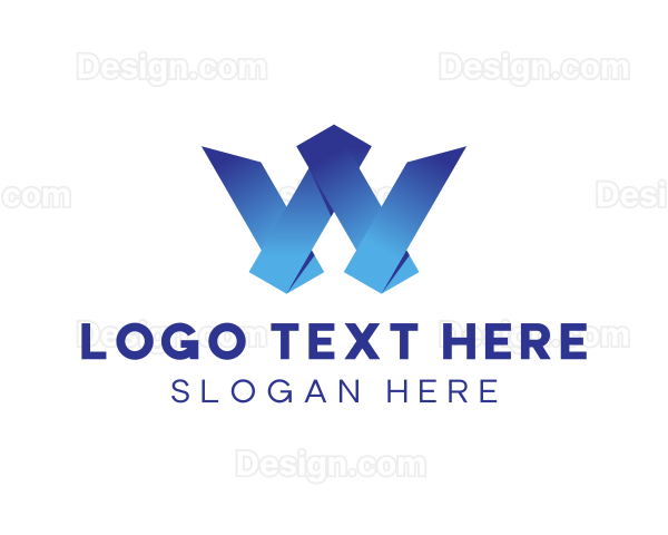 Tech Software Letter W Logo