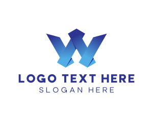 Tech Software Letter W  logo