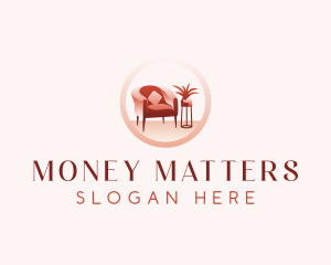 Lounge Furniture Decor Logo