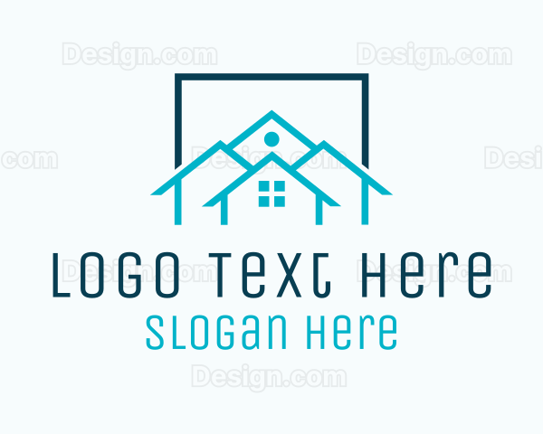 Residential Real Estate House Logo