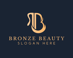 Luxury Beauty Letter B  logo design