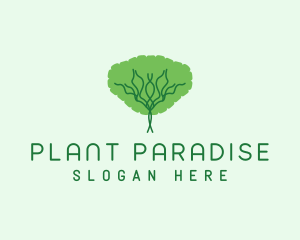 Tree Plant Park  logo design