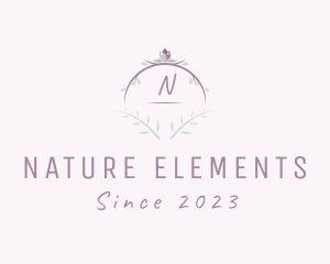 Nature Leaf Organic Boutique logo design