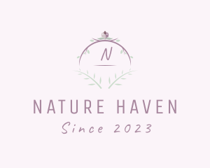 Nature Leaf Organic Boutique logo design