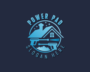 Roof Cleaner Power Washing logo design