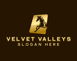 Equine Horse Stallion logo