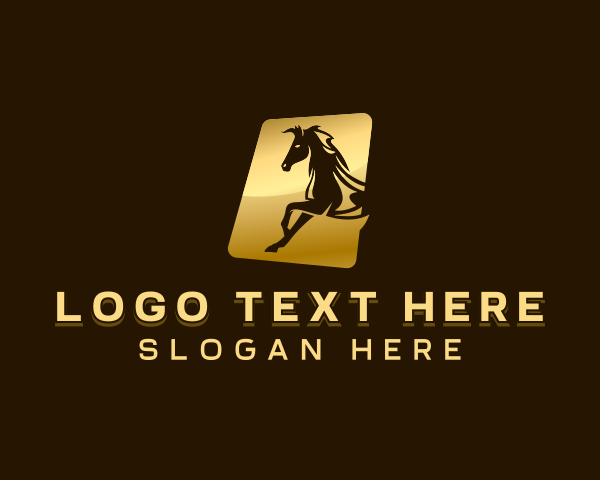 Equine logo example 4