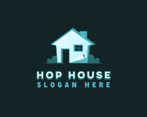 House Wallpaper Architecture logo design