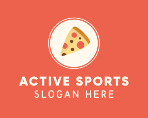 Pizza Slice Restaurant Logo