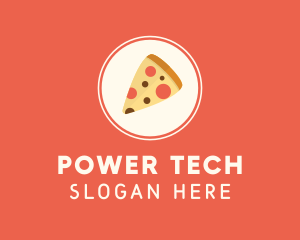 Pizza Slice Restaurant Logo