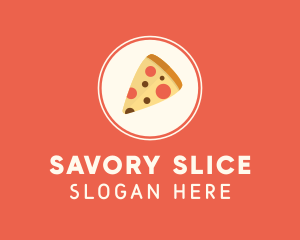 Pizza Slice Restaurant logo design