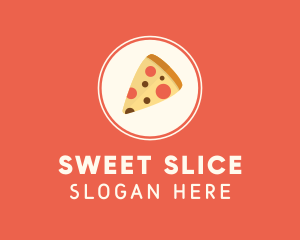 Pizza Slice Restaurant logo design
