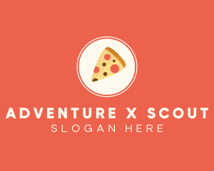 Pizza Slice Restaurant logo design