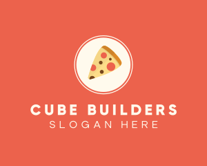 Pizza Slice Restaurant logo design