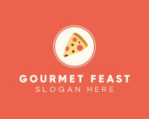 Pizza Slice Restaurant logo design