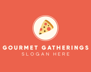 Pizza Slice Restaurant logo design