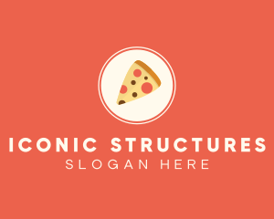 Pizza Slice Restaurant logo design