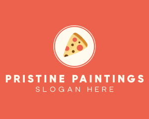 Pizza Slice Restaurant logo design