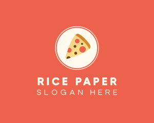 Pizza Slice Restaurant logo design