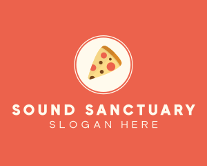 Pizza Slice Restaurant logo design