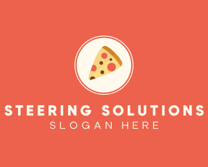 Pizza Slice Restaurant logo design